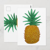 Carte Postale Ananas (Devant / Derrière)