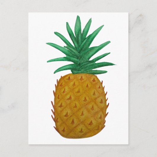 Carte Postale Ananas (Devant)