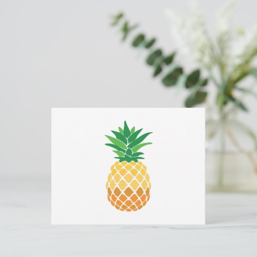 Carte Postale Ananas (Debout devant)