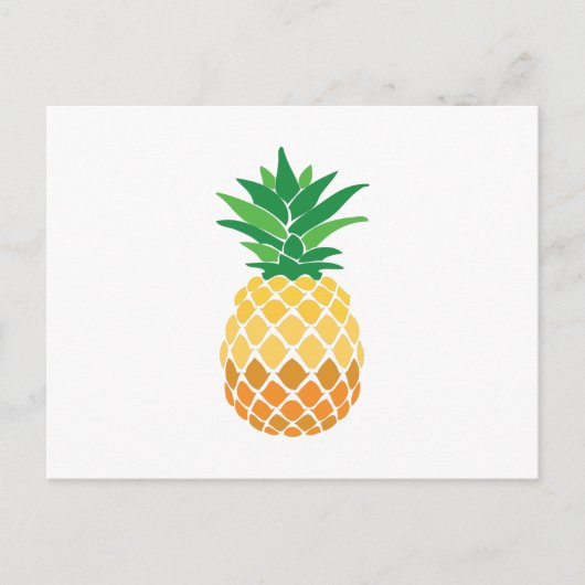 Carte Postale Ananas (Devant)