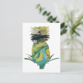 Carte Postale ananas (Debout devant)