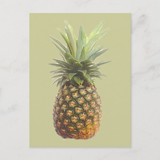 Carte Postale Ananas (Devant)