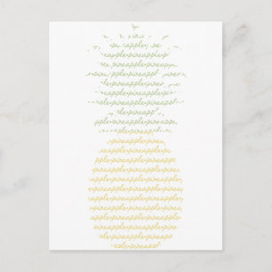 Carte Postale Ananas