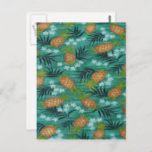 Carte Postale Ananas délice (Devant / Derrière)