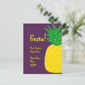 Carte Postale Ananas Fiesta (Debout devant)