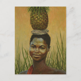 Carte Postale Ananas Girl 2004