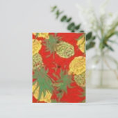 Carte Postale Ananas Mainia (Aloha Vintage) (Debout devant)
