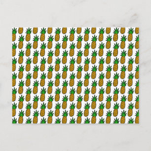Carte postale Ananas personnalisable