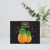 Carte Postale Ananas Pina Colada (Debout devant)