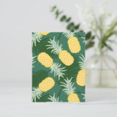 Carte Postale Ananas tropical (Debout devant)