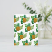 Carte Postale Ananas tropicaux (Debout devant)