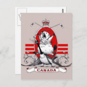 Carte Postale Anarchie canadienne (Devant / Derrière)