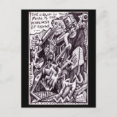 Carte Postale Anarchiste en liberté par Brian Benson (Devant)