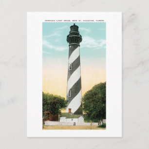Carte Postale Anastasia Light House, St Augustine, FL