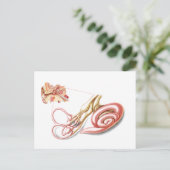 Carte Postale Anatomie de l'oreille humaine, labyrinthe membrane (Debout devant)