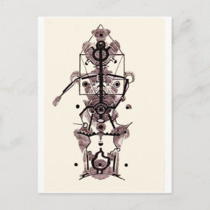 Carte Postale Anatomie d'un artiste