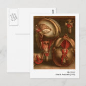 Carte Postale Anatomie vintage | Tête et cou (Devant / Derrière)