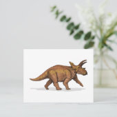 Carte Postale Anchicératops Dinosaur (Debout devant)
