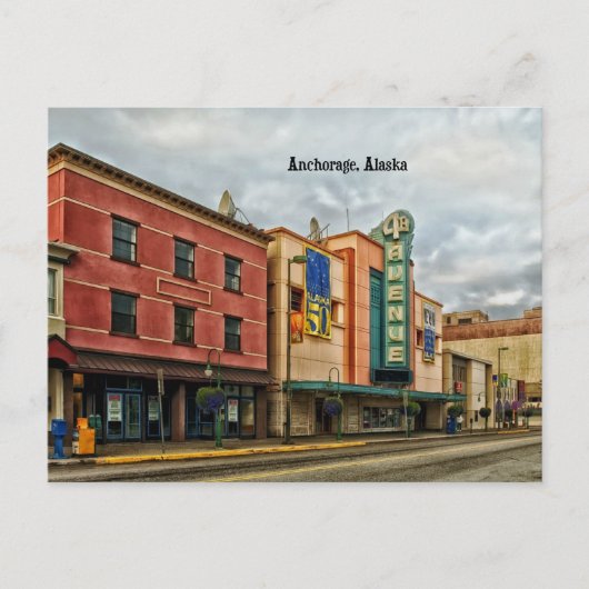 Carte Postale Anchorage (Devant)