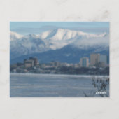 CARTE POSTALE ANCHORAGE ALASKA (Dos)
