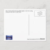 Carte Postale Anchorage, Alaska, États-Unis (Dos)