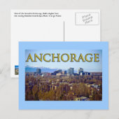 Carte Postale Anchorage, Alaska, États-Unis (Devant / Derrière)
