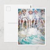 Carte Postale Ancien Anne Anderson La Jetée (Devant / Derrière)