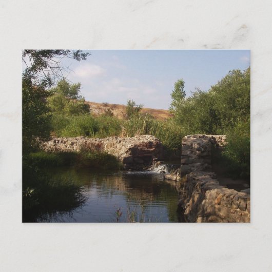 Carte Postale Ancien barrage de mission, (Devant)