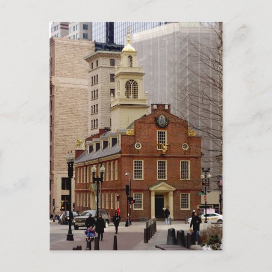 Carte Postale Ancien bâtiment de l'État (Devant)