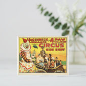 Carte Postale Ancien cirque (Debout devant)