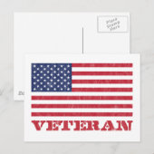 Carte Postale ancien combattant (Devant / Derrière)