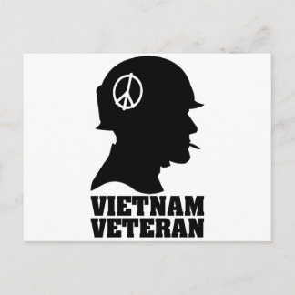 Carte Postale Ancien combattant de la guerre du Vietnam