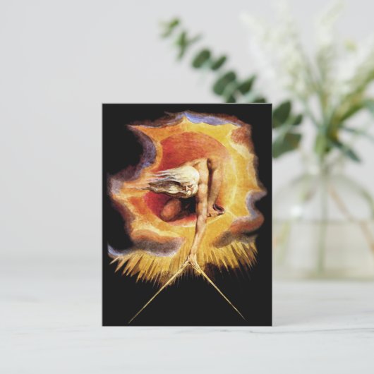 Carte postale : Ancien des jours ~ William Blake (Debout devant)