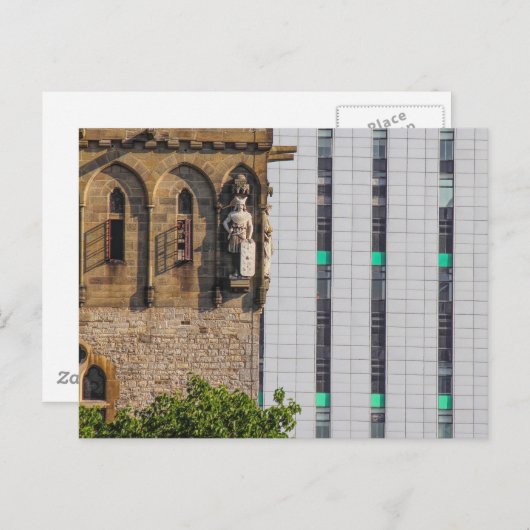 Carte Postale Ancien et nouveau (Devant / Derrière)