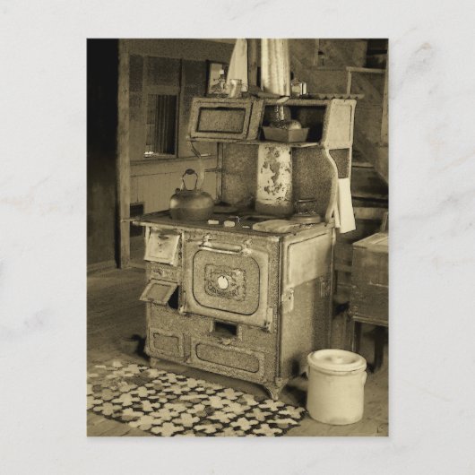 Carte Postale Ancien fourneau (Devant)