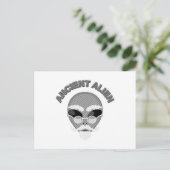 Carte Postale Ancien journal en chef Alien (Debout devant)