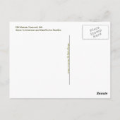 Carte Postale Ancien manse (Dos)