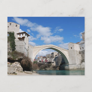 Carte Postale Ancien pont à Mostar