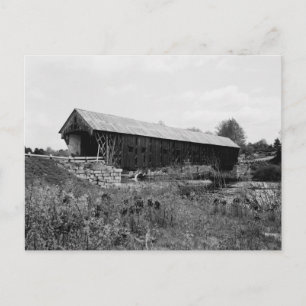 Carte Postale Ancien pont couvert