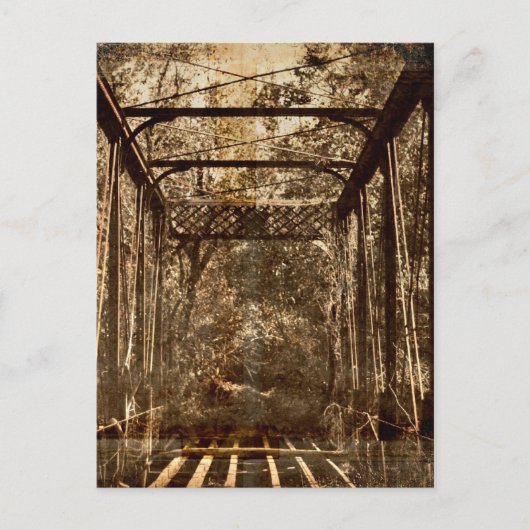 Carte Postale Ancien pont déserté (Devant)