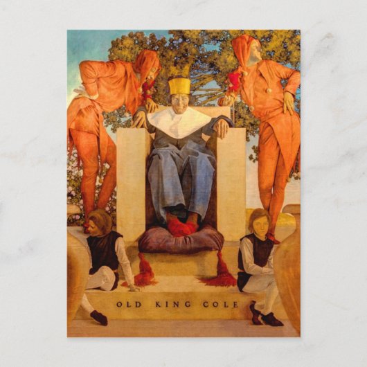 Carte Postale Ancien roi Cole (Devant)