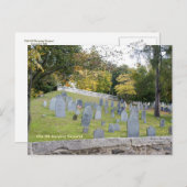 Carte Postale Ancien terrain de sépulture (Devant / Derrière)