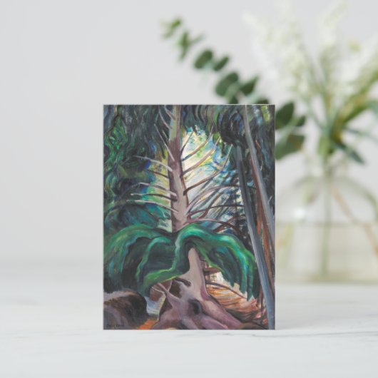 Carte Postale Ancien Timer | Emily Carr | (Debout devant)