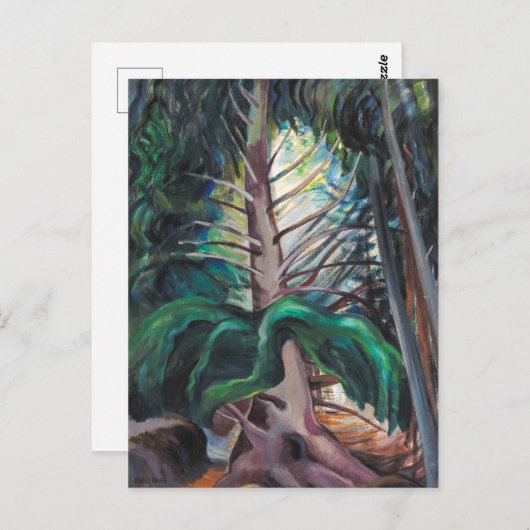 Carte Postale Ancien Timer | Emily Carr | (Devant / Derrière)