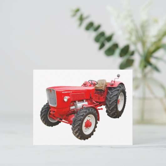 Carte Postale Ancien tracteur Validner G 75 AS (Debout devant)