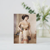 Carte Postale Ancienne (Debout devant)