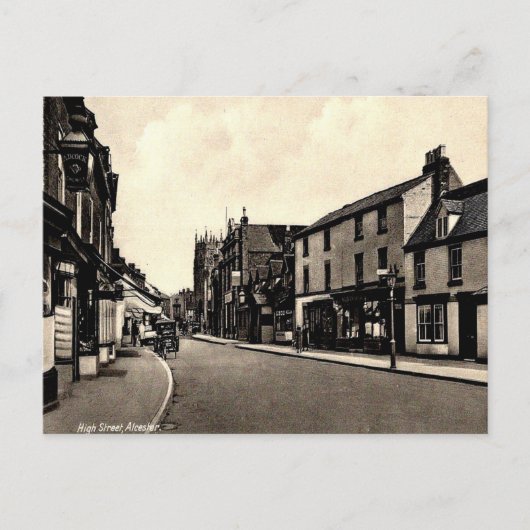 Carte postale ancienne - Alcester, Warwickshire (Devant)