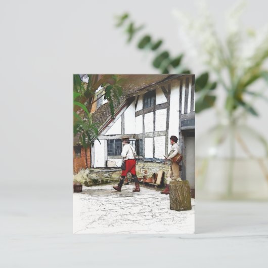 CARTE POSTALE ANCIENNE ANGLETERRE (Debout devant)