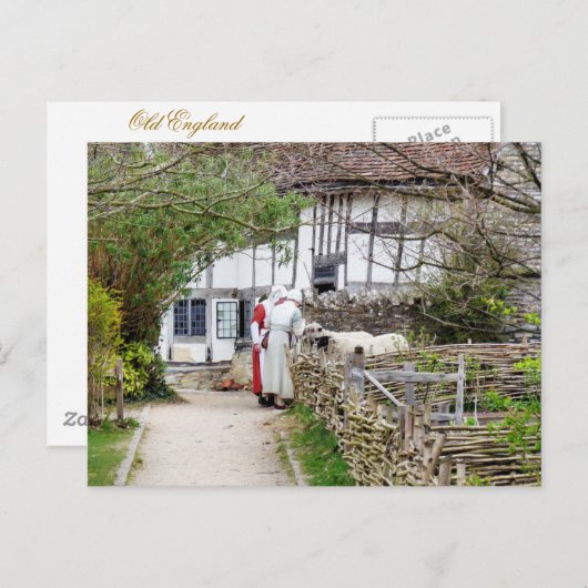 CARTE POSTALE ANCIENNE ANGLETERRE (Devant / Derrière)