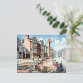Carte postale ancienne - Askrigg, Yorkshire (Debout devant)